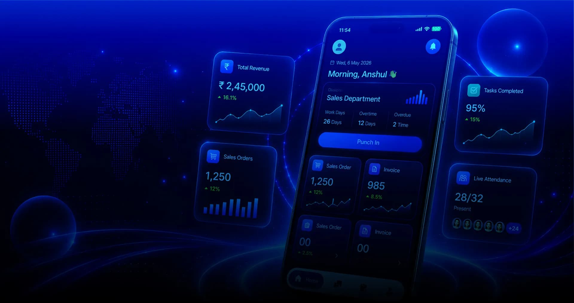 Salesvera Background